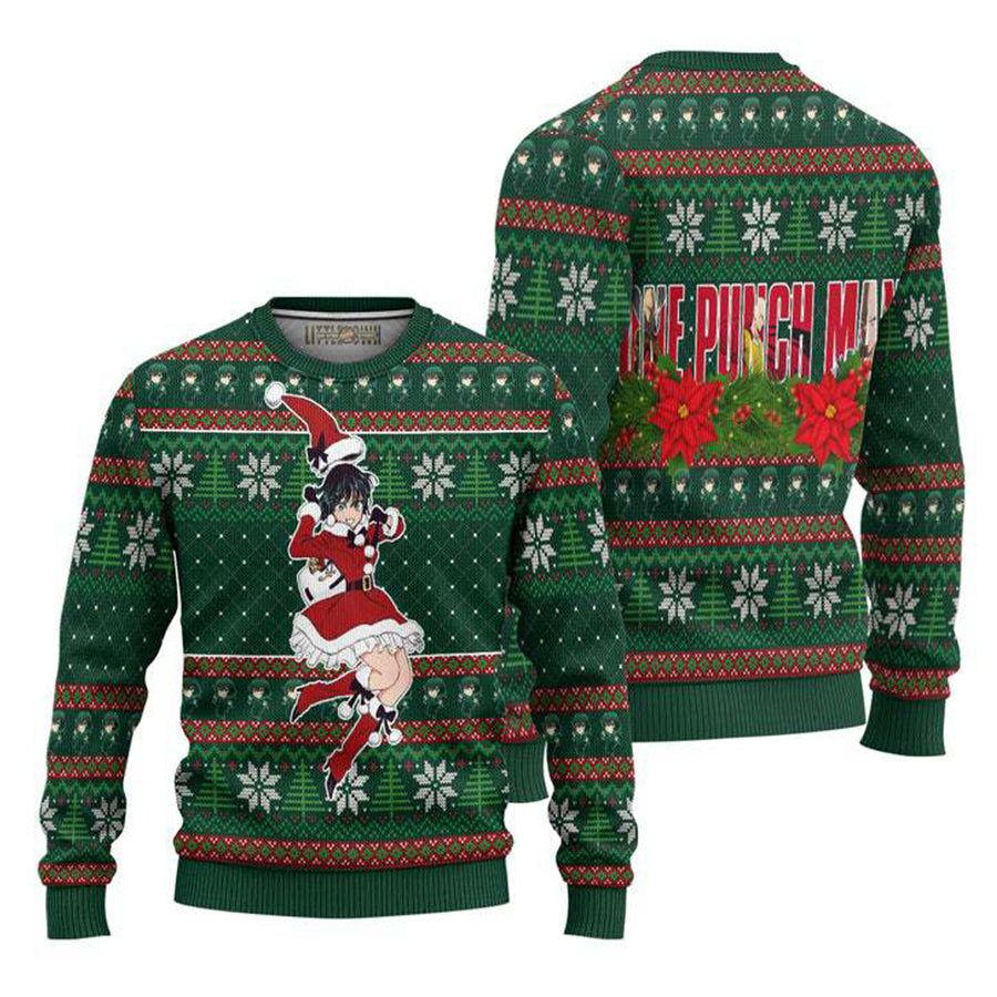 Fubuki One Punch Man Ugly Christmas Sweater