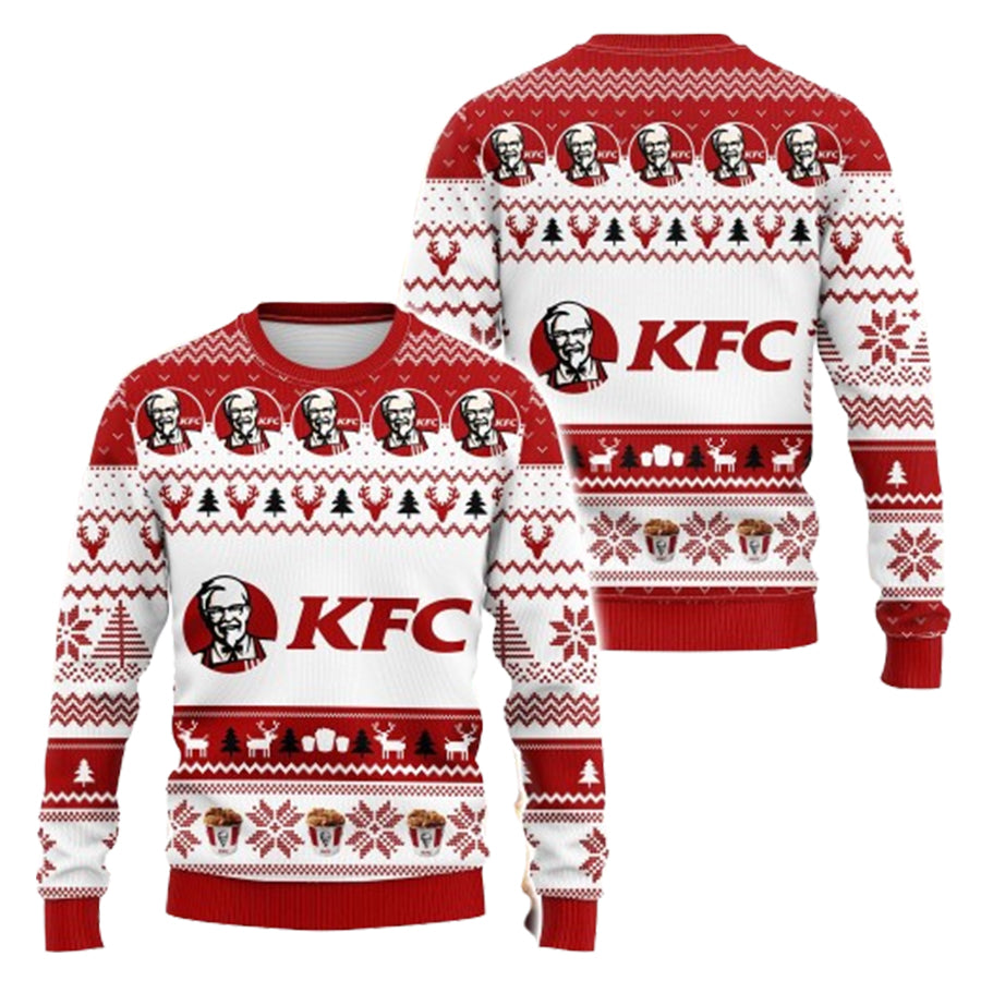 Kentucky Fried Chicken KFC Ugly Christmas Sweater