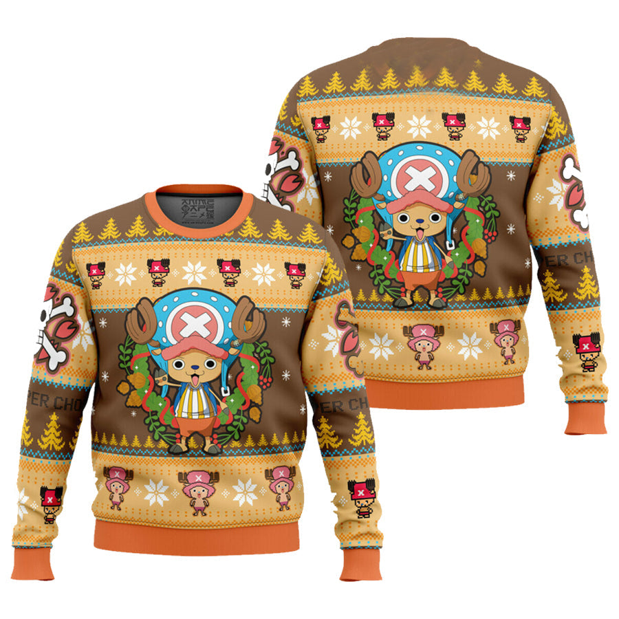Tony Chopper One Piece Ugly Christmas Sweater