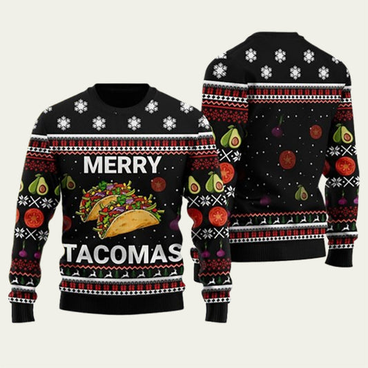 Taco Lovers Ugly Christmas Sweater